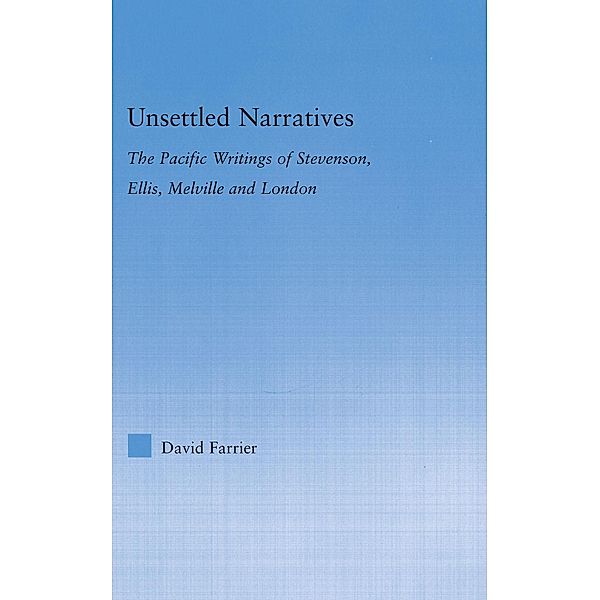 Unsettled Narratives, David Farrier