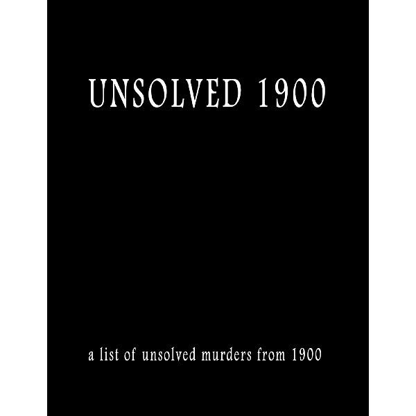 Unsolved 1900, Pat Finn