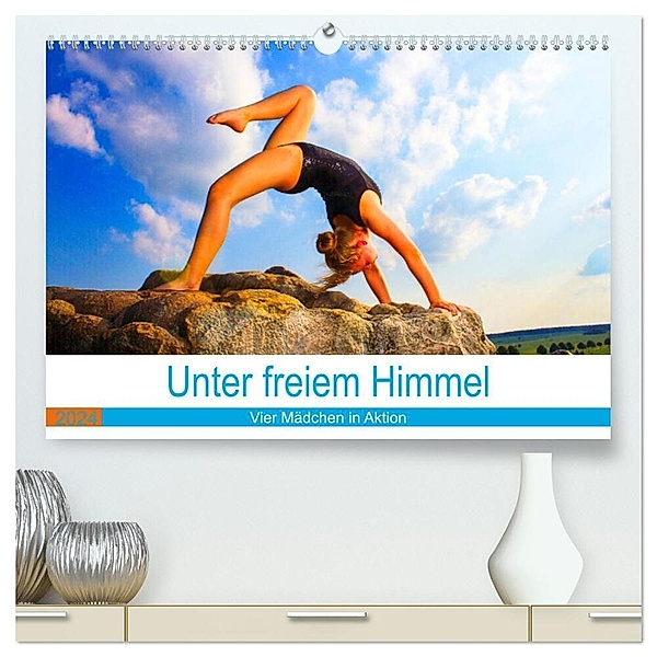 Unter freiem Himmel (hochwertiger Premium Wandkalender 2024 DIN A2 quer), Kunstdruck in Hochglanz, Calvendo