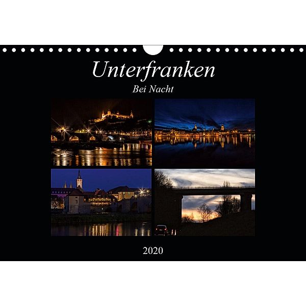 Unterfranken bei Nacht (Wandkalender 2020 DIN A4 quer), Hans Will