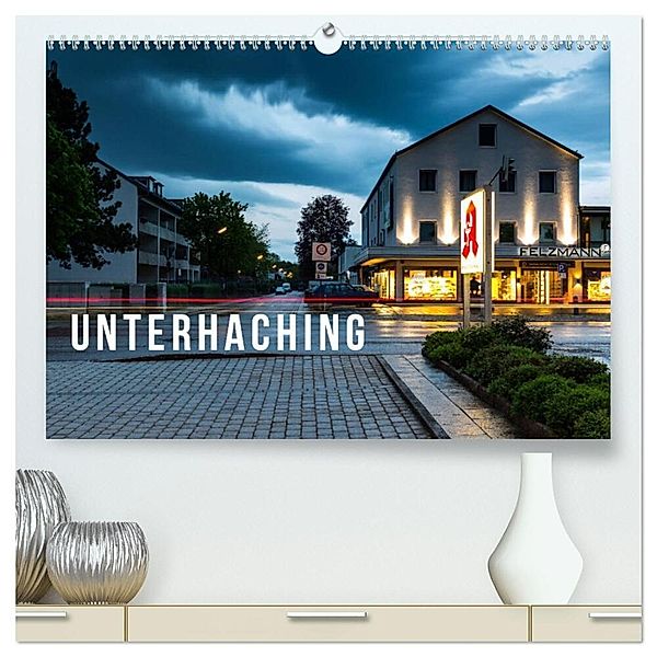 Unterhaching (hochwertiger Premium Wandkalender 2024 DIN A2 quer), Kunstdruck in Hochglanz, Mikolaj Gospodarek