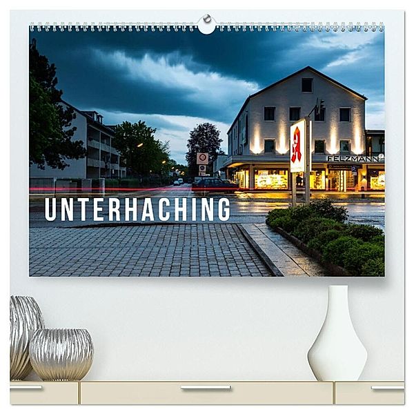 Unterhaching (hochwertiger Premium Wandkalender 2025 DIN A2 quer), Kunstdruck in Hochglanz, Calvendo, Mikolaj Gospodarek