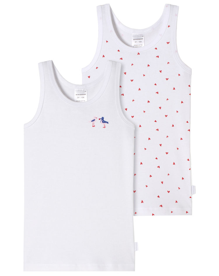 Unterhemd GULLS WITH A HEART 2er-Pack in weiß kaufen