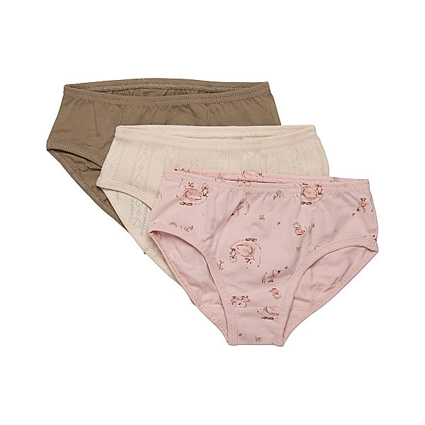 CeLaVi Unterhose GANS 3er-Pack in sepia rose