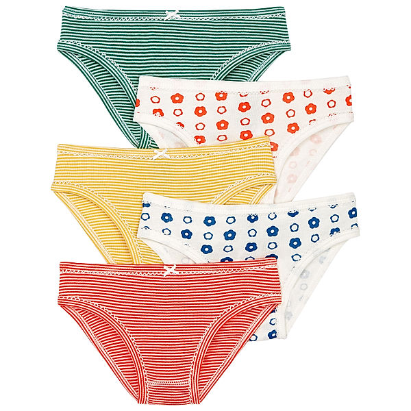 Petit Bateau Unterhose RETRO FLOWERS 5er-Pack in multico