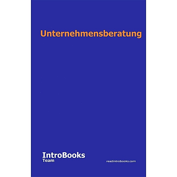 Unternehmensberatung, IntroBooks Team
