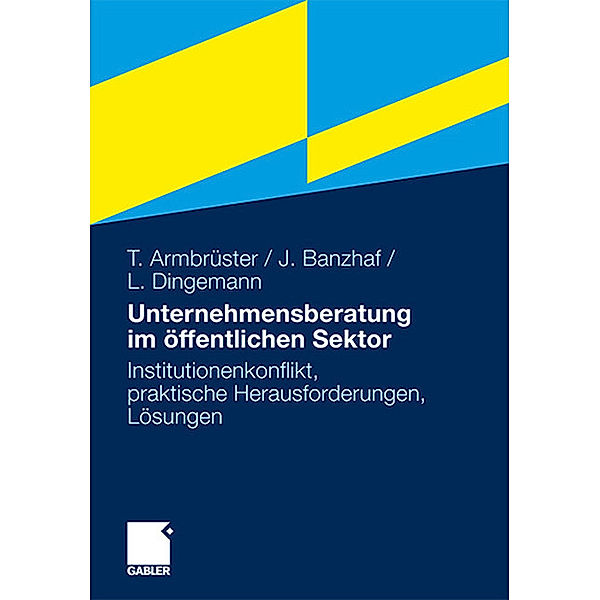 Unternehmensberatung im öffentlichen Sektor, Thomas Armbrüster, Johannes Banzhaf, Lars Dingemann