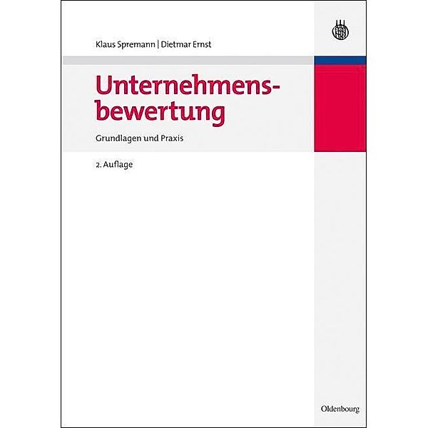 Unternehmensbewertung / IMF International Management and Finance, Klaus Spremann, Dietmar Ernst