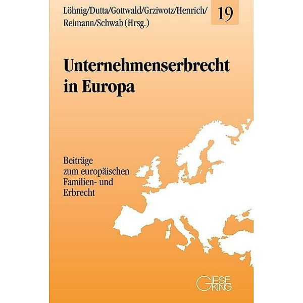 Unternehmenserbrecht in Europa