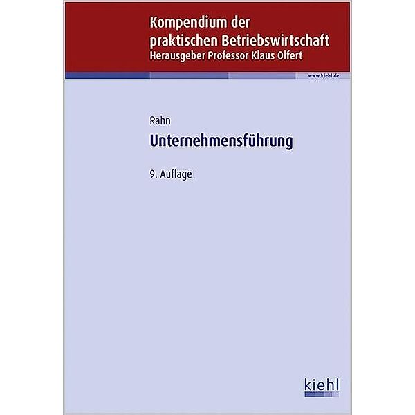 Unternehmensführung, Horst-Joachim Rahn