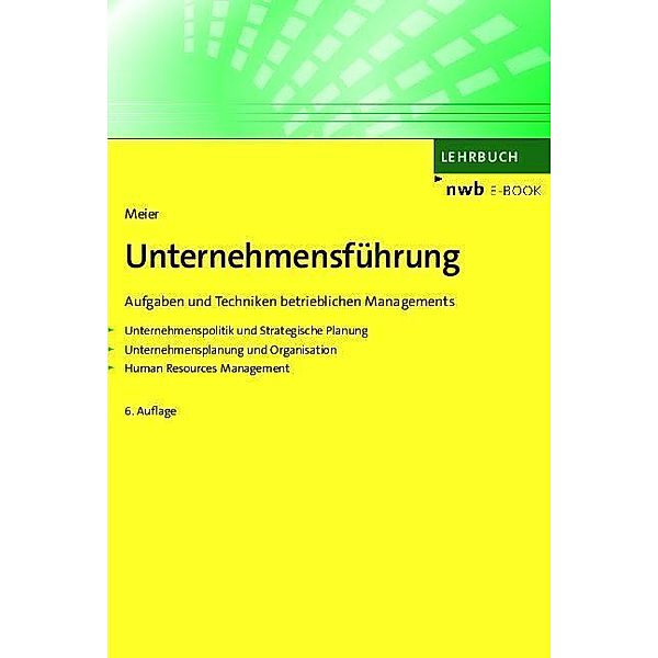 Unternehmensführung, Harald Meier