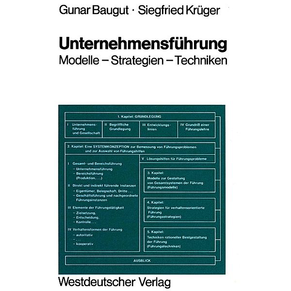 Unternehmensführung, Gunar Baugut, Siegfried Krüger