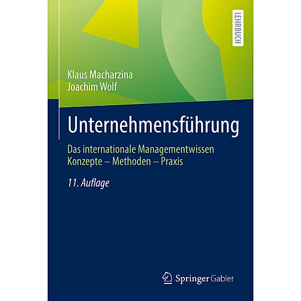Unternehmensführung, Klaus Macharzina, Joachim Wolf
