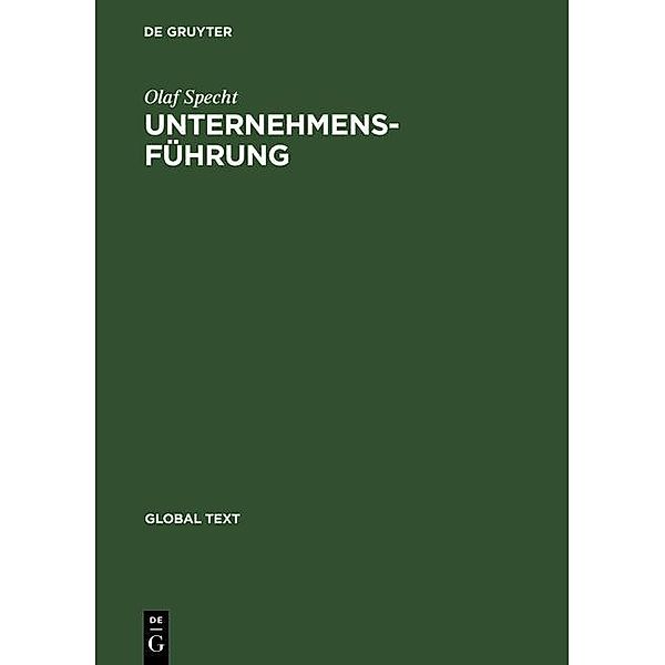 Unternehmensführung / Jahrbuch des Dokumentationsarchivs des österreichischen Widerstandes, Olaf Specht