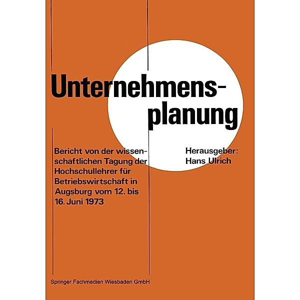 Unternehmensplanung, Hans Ulrich