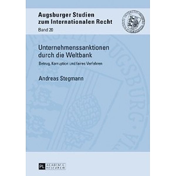 Unternehmenssanktionen durch die Weltbank, Andreas Stegmann