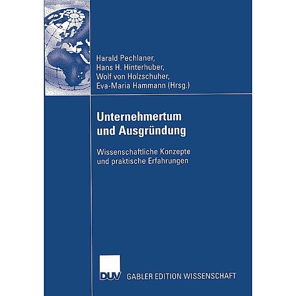 Unternehmertum und Ausgründung