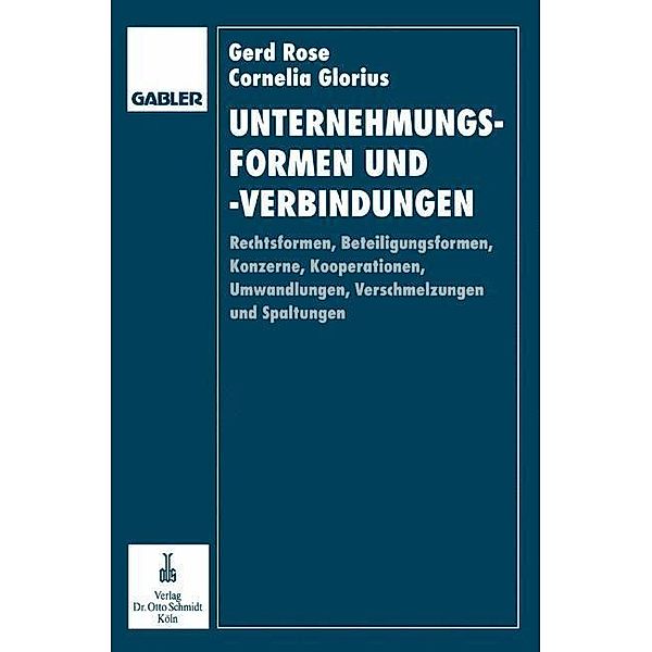 Unternehmungsformen und -verbindungen, Gerd Rose, Cornelia Glorius-Rose