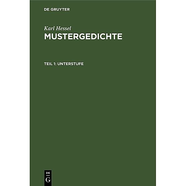 Unterstufe, Karl Hessel