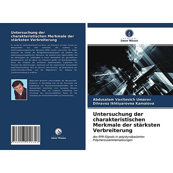 Untersuchung der charakteristischen Merkmale der stärksten Verbreiterung, Abdusalam Vaxitovich Umarov, Dilnavoz Ikhtiyarovna Kamalova