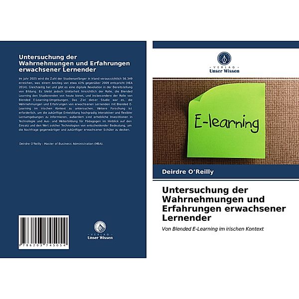 Untersuchung der Wahrnehmungen und Erfahrungen erwachsener Lernender, Deirdre O'Reilly