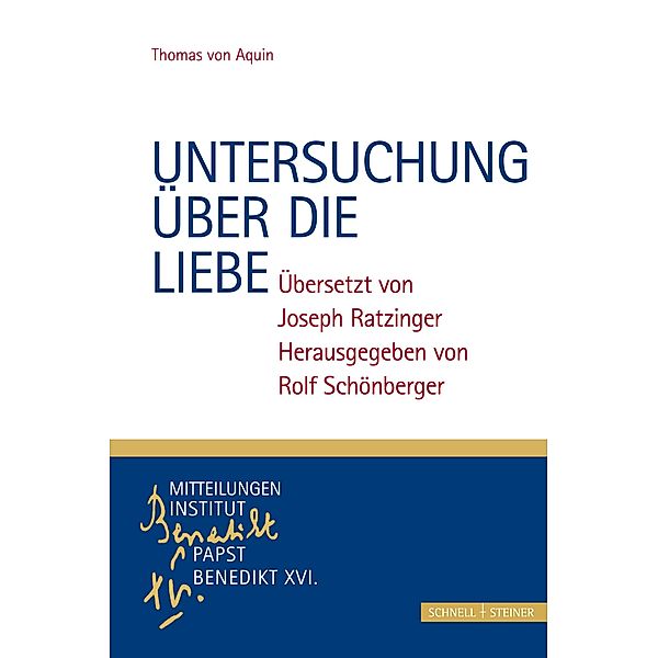 Untersuchung über die Liebe, Thomas von Aquin