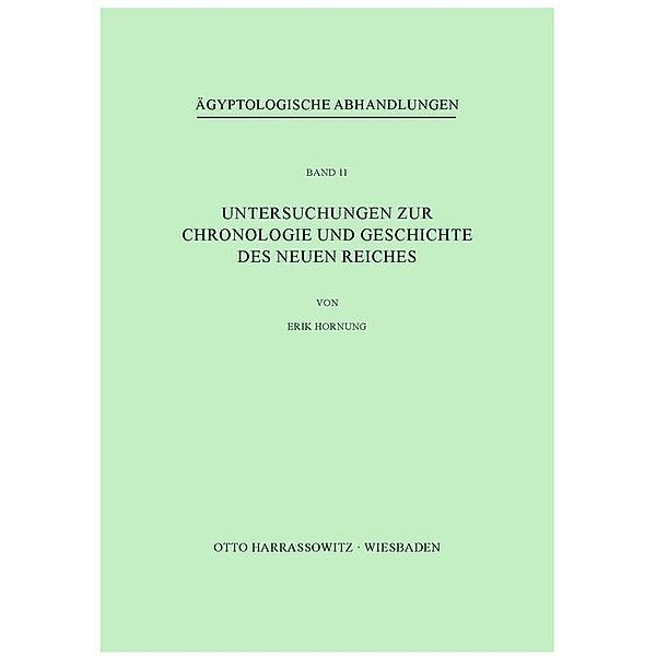 Untersuchungen zur Chronologie und Geschichte des Neuen Reiches, Erik Hornung