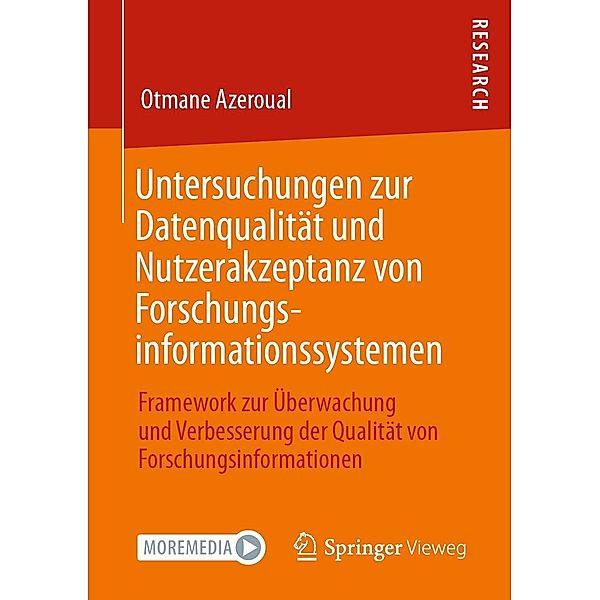 Untersuchungen zur Datenqualität und Nutzerakzeptanz von Forschungsinformationssystemen, Otmane Azeroual