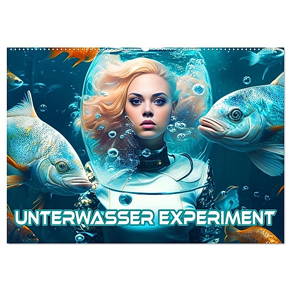 Unterwasser Experiment (Wandkalender 2025 DIN A2 quer), CALVENDO Monatskalender, Calvendo, Monika Altenburger