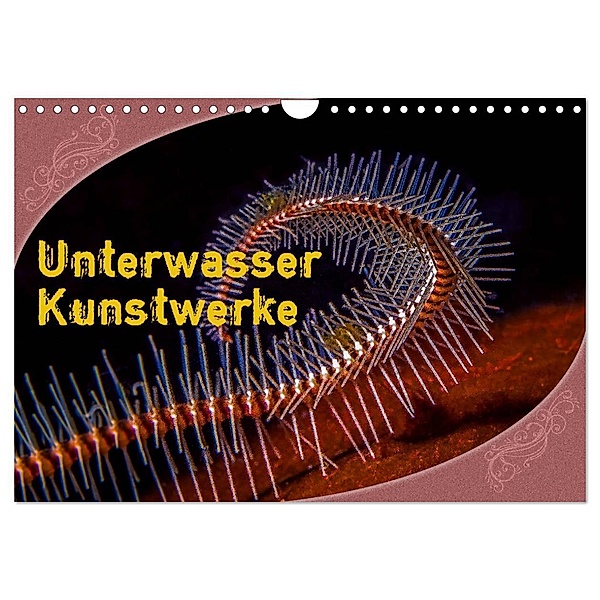 Unterwasser Kunstwerke (Wandkalender 2025 DIN A4 quer), CALVENDO Monatskalender, Calvendo, Dieter Gödecke