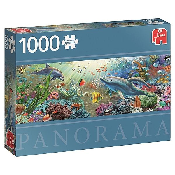 Unterwasserparadies - 1000 Teile Panorama Puzzle