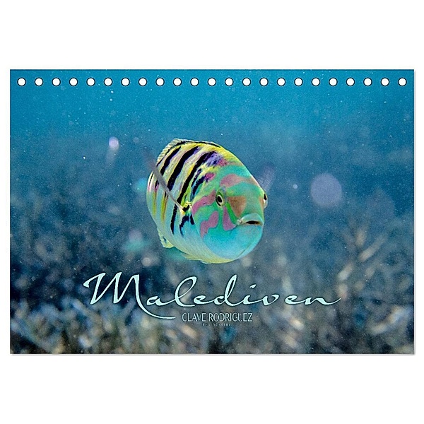 Unterwasserwelt der Malediven II (Tischkalender 2024 DIN A5 quer), CALVENDO Monatskalender, CLAVE RODRIGUEZ Photography