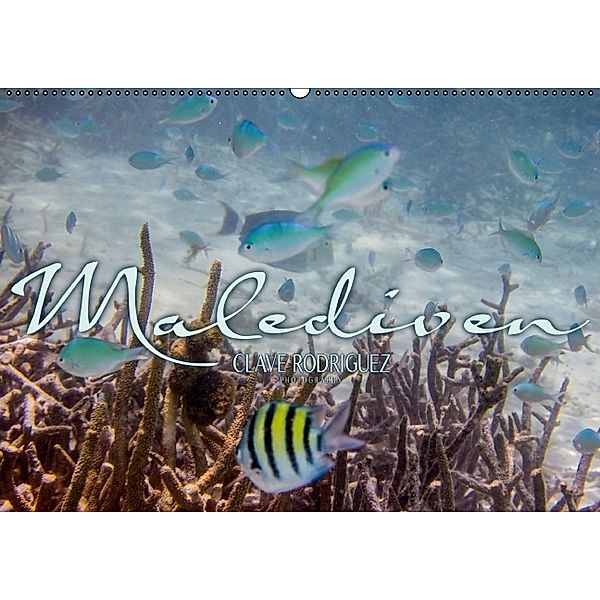 Unterwasserwelt der Malediven III (Wandkalender 2014 DIN A2 quer), Clave Rodriguez