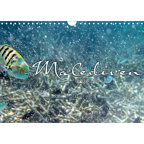 Unterwasserwelt der Malediven IV (Wandkalender 2021 DIN A4 quer), CLAVE RODRIGUEZ Photography