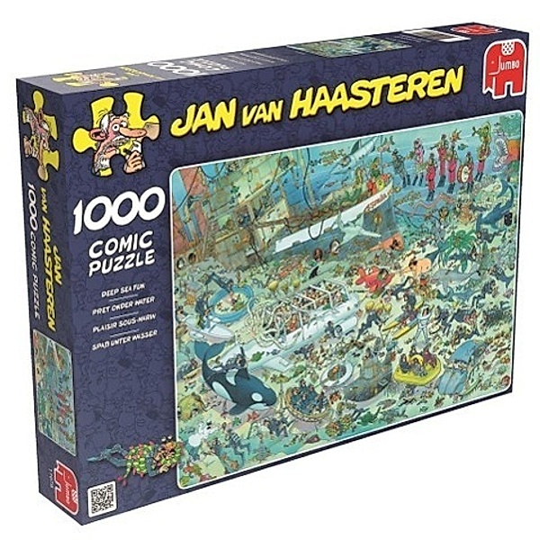 Unterwasserwelt (Puzzle), Jan Van Haasteren