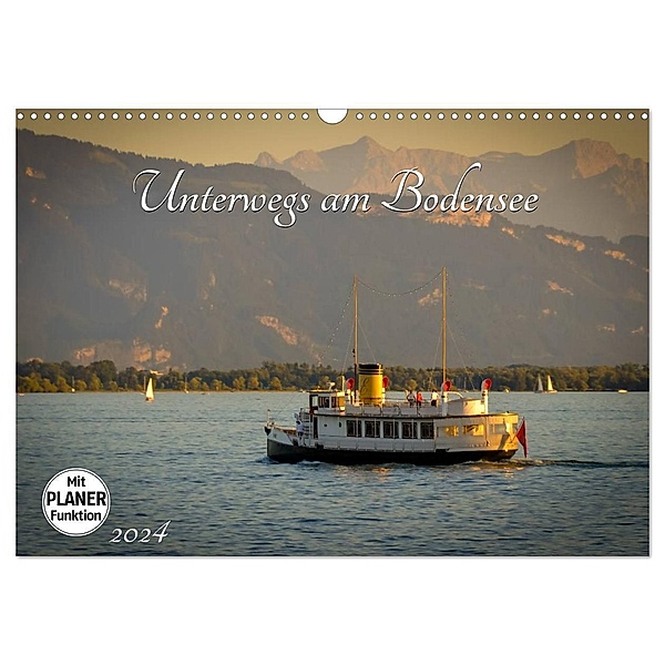 Unterwegs am Bodensee (Wandkalender 2024 DIN A3 quer), CALVENDO Monatskalender, Marcel Wenk
