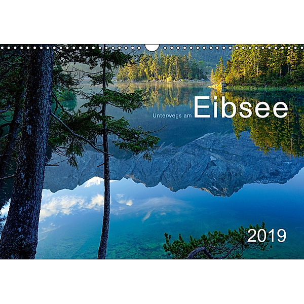 Unterwegs am Eibsee (Wandkalender 2019 DIN A3 quer), Norbert Maier