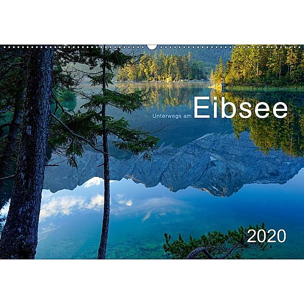 Unterwegs am Eibsee (Wandkalender 2020 DIN A2 quer), Norbert maier