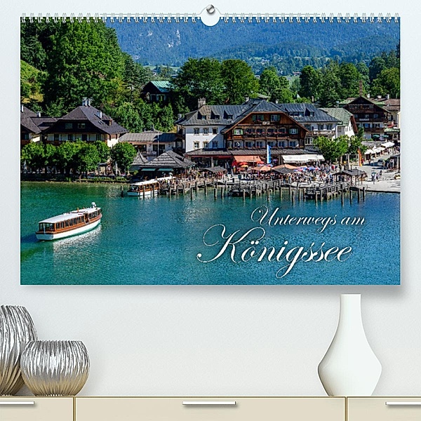 Unterwegs am Königssee (Premium, hochwertiger DIN A2 Wandkalender 2023, Kunstdruck in Hochglanz), Dieter Wilczek