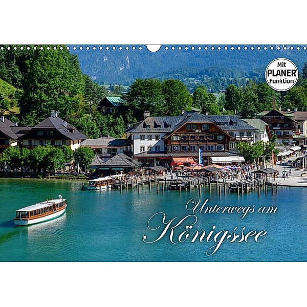 Unterwegs am Königssee (Wandkalender 2021 DIN A3 quer), Dieter-M. Wilczek