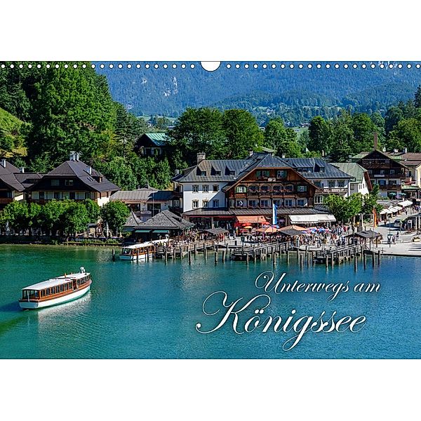 Unterwegs am Königssee (Wandkalender 2021 DIN A3 quer), Dieter-M. Wilczek