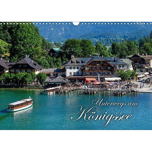 Unterwegs am Königssee (Wandkalender 2023 DIN A3 quer), Dieter Wilczek