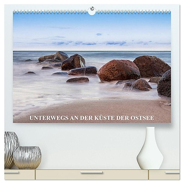 Unterwegs an der Küste der Ostsee (hochwertiger Premium Wandkalender 2024 DIN A2 quer), Kunstdruck in Hochglanz, Rico Ködder