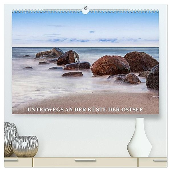 Unterwegs an der Küste der Ostsee (hochwertiger Premium Wandkalender 2025 DIN A2 quer), Kunstdruck in Hochglanz, Calvendo, Rico Ködder