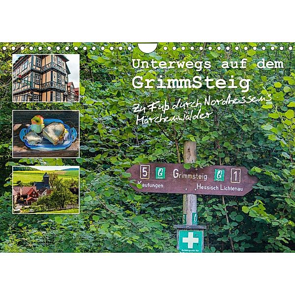 Unterwegs auf dem GrimmSteig - Zu Fuß durch Nordhessens Märchenwälder (Wandkalender 2023 DIN A4 quer), Thomas Bering
