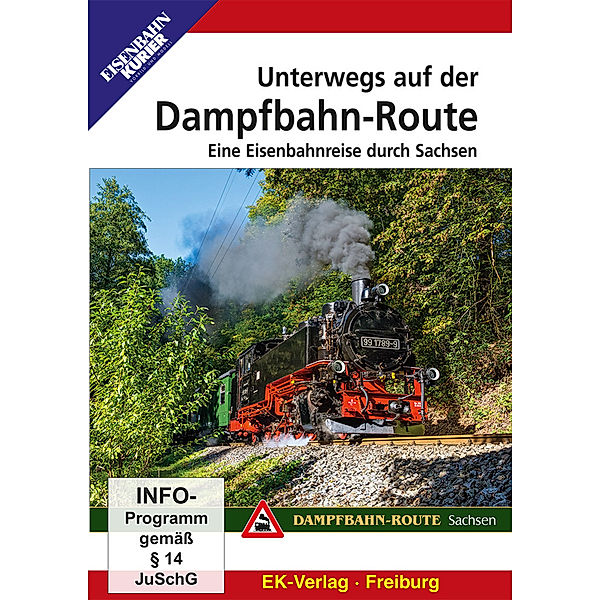 Unterwegs auf der Dampfbahn-Route