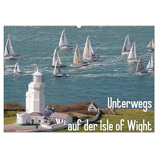 Unterwegs auf der Isle of Wight (Wandkalender 2025 DIN A2 quer), CALVENDO Monatskalender, Calvendo, AnfineMa