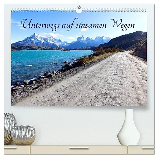 Unterwegs auf einsamen Wegen (hochwertiger Premium Wandkalender 2024 DIN A2 quer), Kunstdruck in Hochglanz, Rabea Albilt