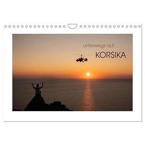 unterwegs auf Korsika (Wandkalender 2025 DIN A4 quer), CALVENDO Monatskalender, Calvendo, Gabi Steiner