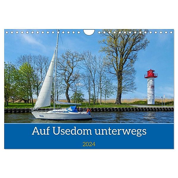 Unterwegs auf Usedom (Wandkalender 2024 DIN A4 quer), CALVENDO Monatskalender, Christiane Kulisch